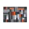 Flash Furniture Orange 2' x 3' Modern Color Blocked Area Rug ACD-RGTRZ861-23-OR-GG - alternate 6